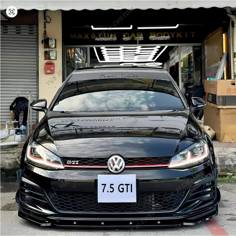 Front Splitter Volkswagen Golf 7 Facelift GTI