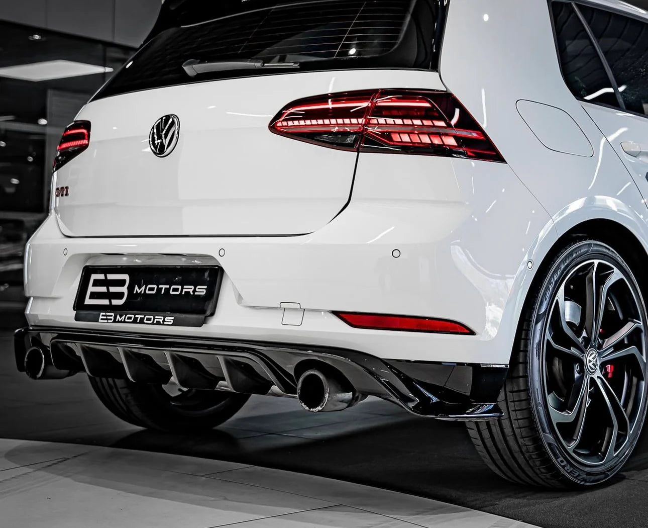 Back lip Volkswagen Golf 7 Facelift GTI