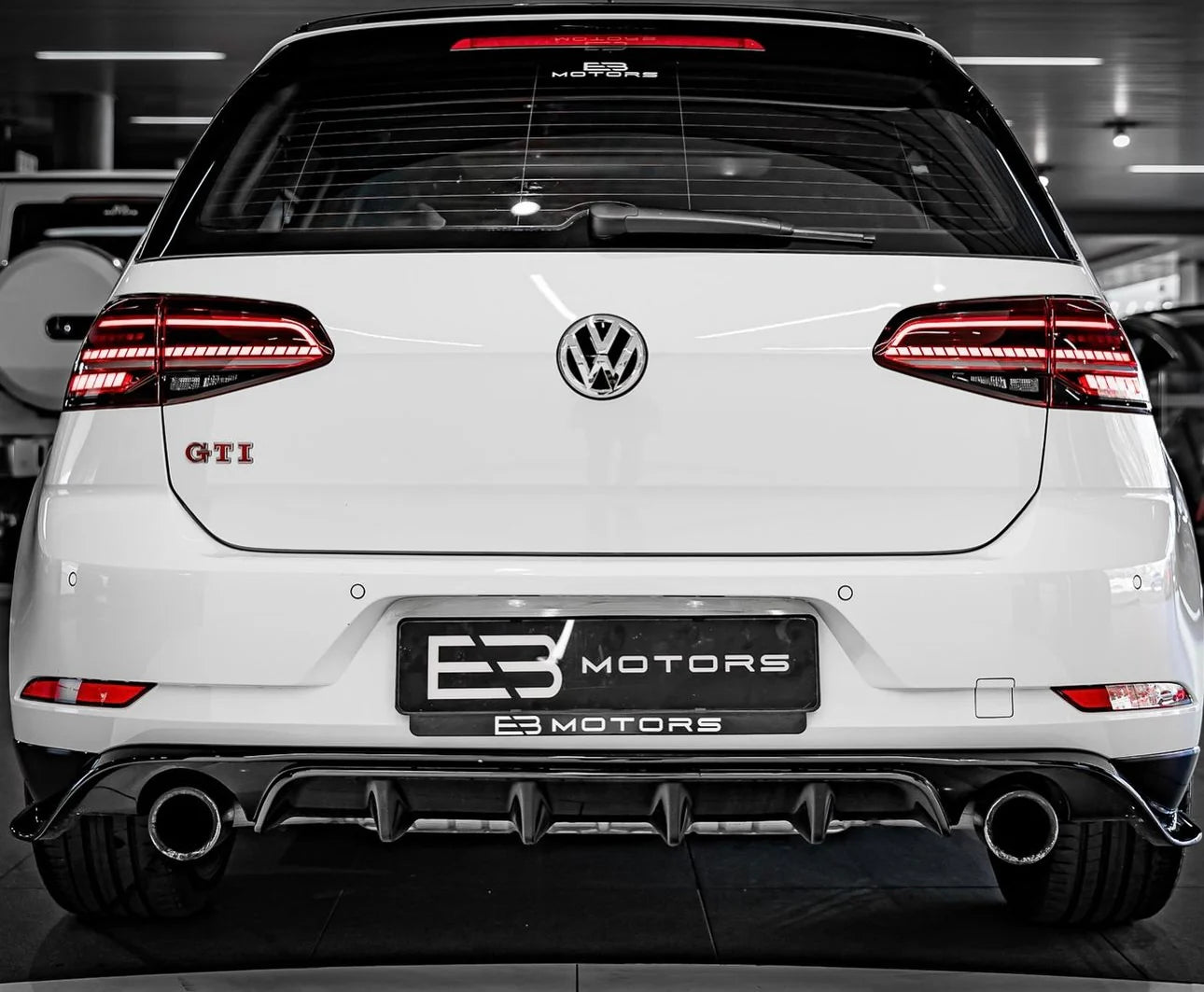 Back lip Volkswagen Golf 7 Facelift GTI