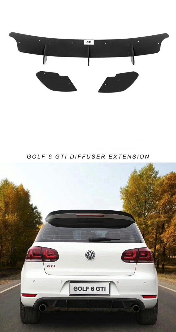 Rear Valance Volkswagen Golf 6 GTI