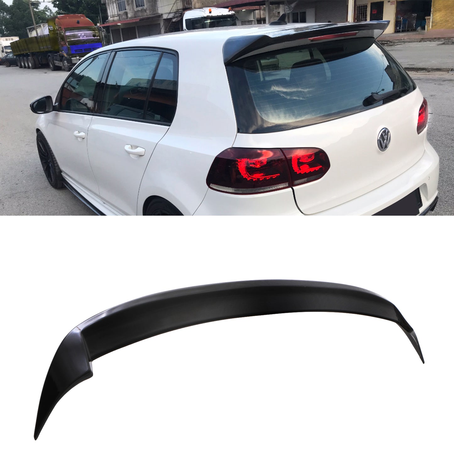 Spoiler Volkswagen Golf 6 R/GTI