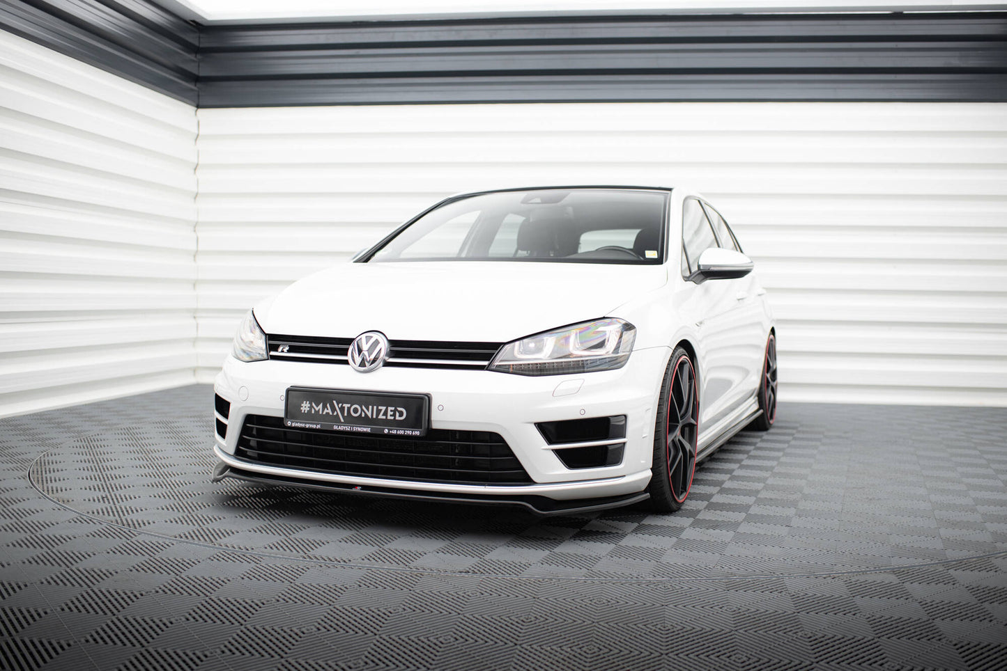 Front Splitter Volkswagen Golf 7 R