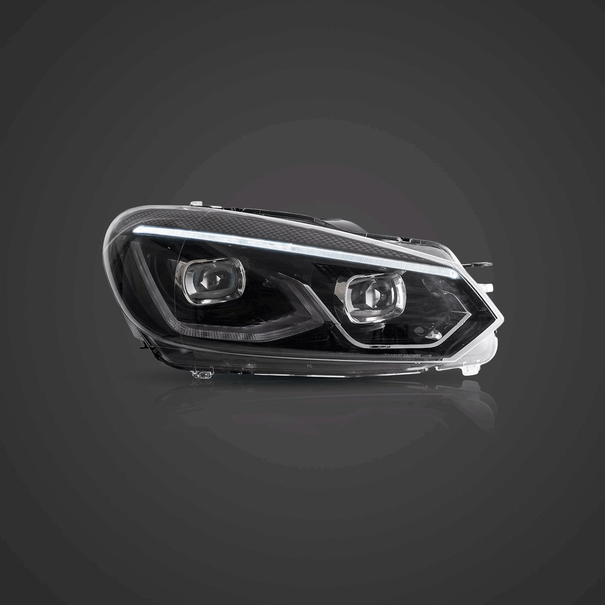 VLAND Golf 6 MK8-Style LED Headlights – Plug & Play