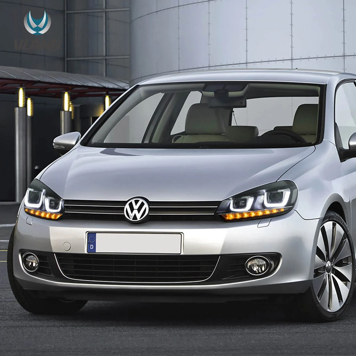 VLAND Golf 6 MK7-Style LED Headlights – Plug & Play