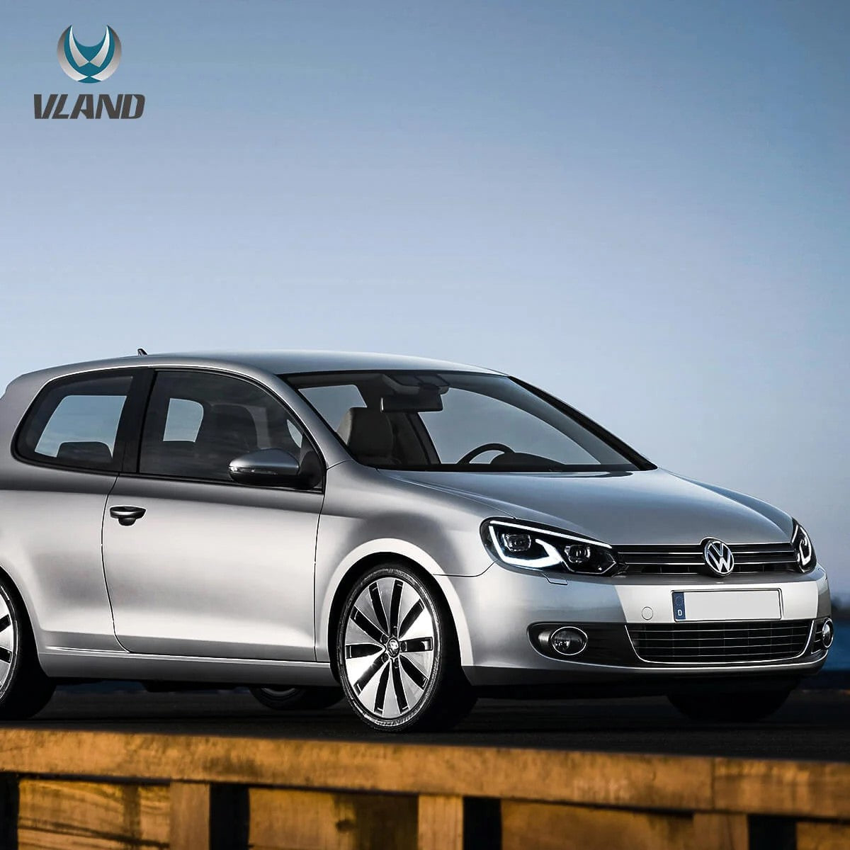 VLAND Golf 6 MK8-Style LED Headlights – Plug & Play