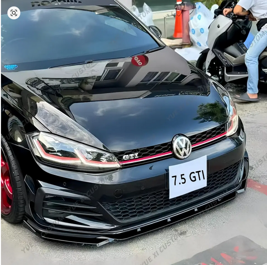 Front Splitter Volkswagen Golf 7 Facelift GTI