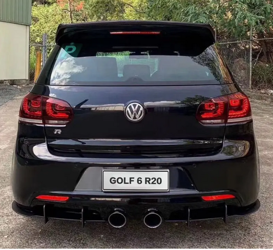 Rear Valance Volkswagen Golf 6 R