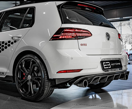 Back lip Volkswagen Golf 7 Facelift GTI