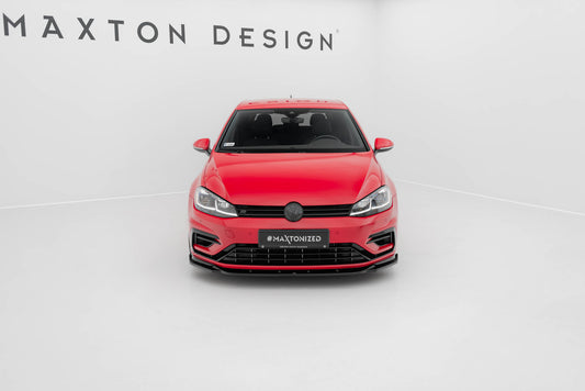 Front Splitter Volkswagen Golf R 7 Facelift