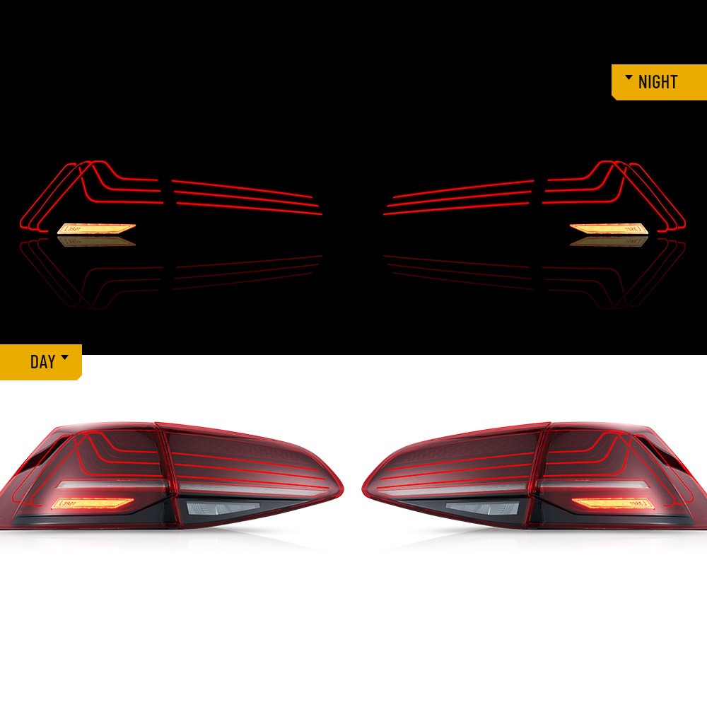 Vland Golf 7 Laser Style (Red)