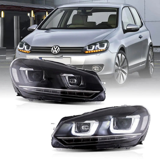 VLAND Golf 6 MK7-Style LED Headlights – Plug & Play